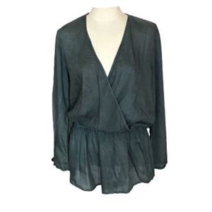 Boho Me Bell Sleeve Coverup Romper Size S